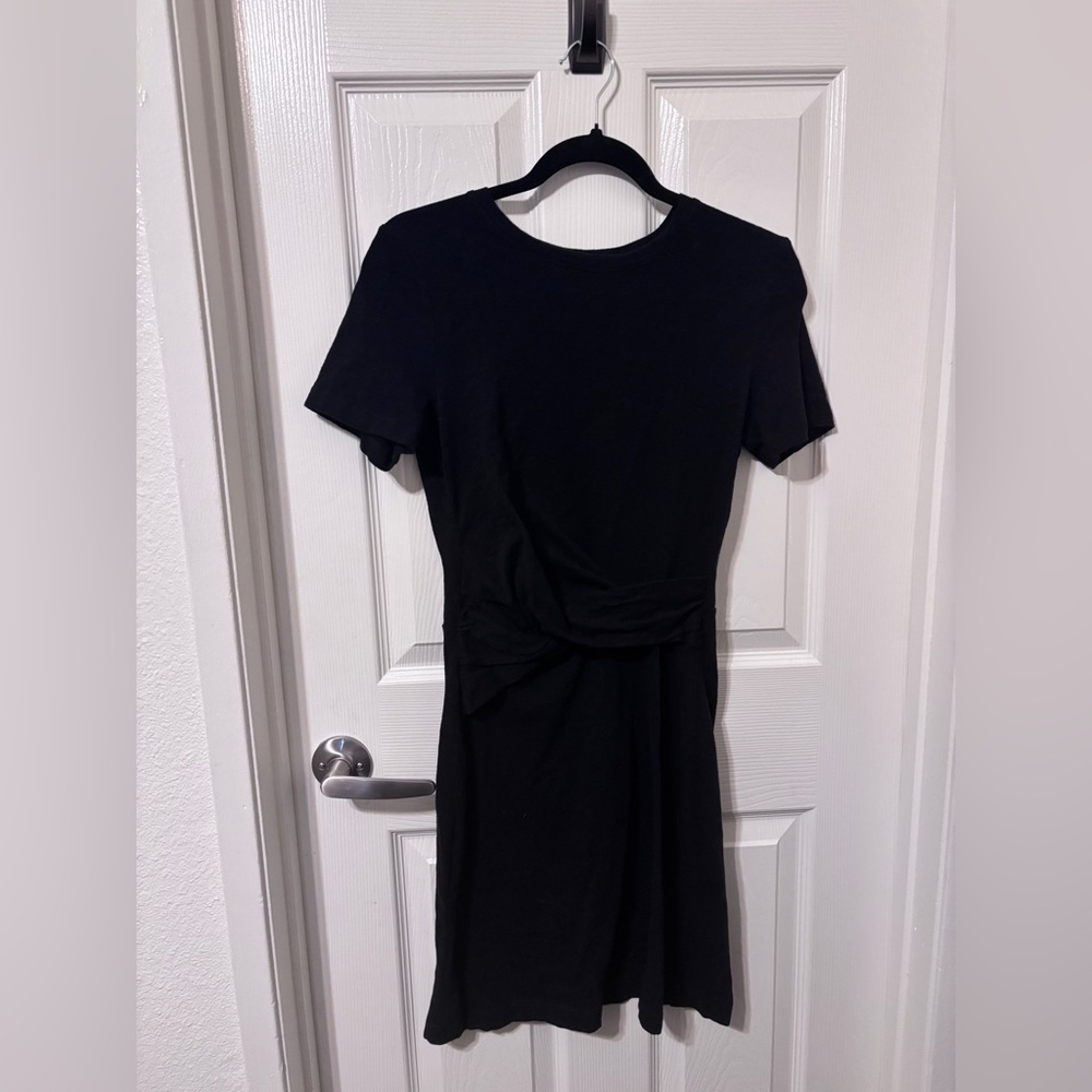 LOFT Classic Black Tee Dress